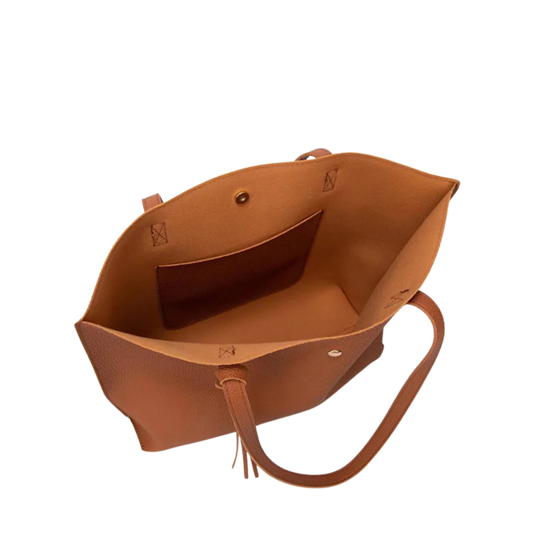 Timeless Leather Shoulder Bag